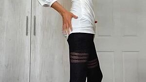 Sofia Natalia Colin Puts on Condom and Experiences Intense Orgasm with Legs Trembling