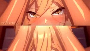 Vanilla Sex Compared to Futanari Cumshot Compilation in 2D Animation