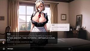 hey, wanna hear about this hentai maid’s wild anal story?