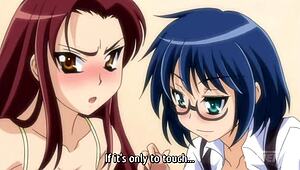 Busty Teens Battle for Lucky Guy in Hentai Action