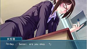 the beautiful teacher can't disobey me, revealing her hidden masochism and lust behind glasses part 1