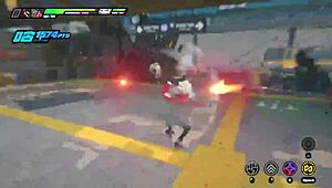 Billy erkundet die enge Höhle mit Gumi