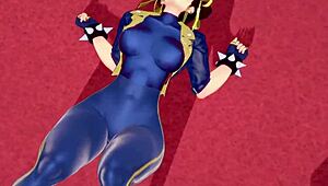 Chun-Li Gives Intense Blowjob And Fucking In Fortnite POV Street Fighter Fantasy!