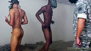 Horny Pinoy military gays explore the army 69 way