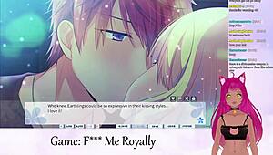 Vtuber Lewdneko Plays F Me Royally Part 1