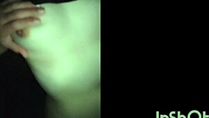 Japanese Amateur Filmed Outdoors with Smartphone