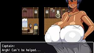 Tanned Girl Natsuki Flashes Huge Tits