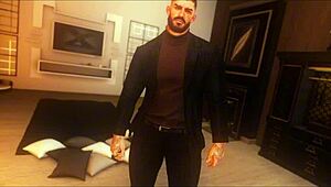 I Provide Bondage Service To My Boss As Busty Maid