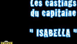 casting a skinny blonde babe with small tits for blowjob and facial