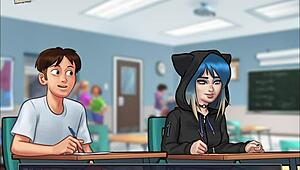 Summertime saga 158 with teacher interactions.