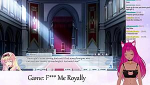 วีทูเบอร์ลิวด์เนโกเล่น F Me Royally ตอน1