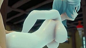 Eula Genshin Impact 3D Animation Involves Hardcore Group Fucking