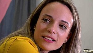 Young Blonde Enjoys Hardcore Sex With Older Husband, Swallowing Everything