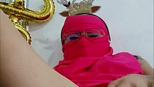 Did My New Year Challenge with Indian Dress-Up Masturbation!