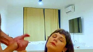 Argentinian latina skinny homemade beauty in deep session