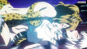 i love watching this killing bites anime compilation with intense orgasms