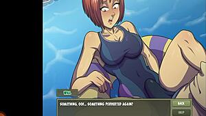 Half scorpion witch hunter battles magical monster in anime