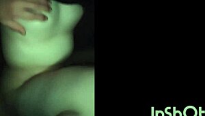 Japanese Amateur Filmed Outdoors with Smartphone