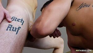 บาสเก็ตบอลกลายเป็นเซ็กส์เกย์ร้อนกับ Beaux Banks & Dacotah Red