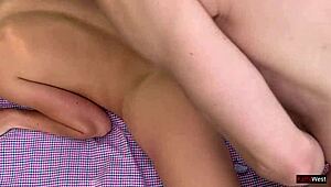 Cum Five Times in Tight Pussy in Public Forest