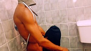 Big cocked receptionist gives me deepthroat and pussy sex