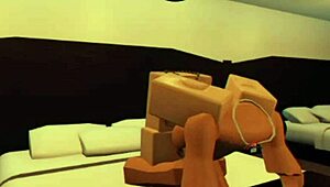 Pat follando a Livingblu en esta escena casual