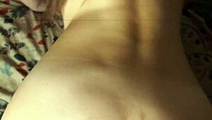 Perfect ass girl gets cum in her tight asshole