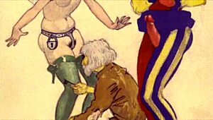 Hey, have you seen these vintage erotic drawings from old anime styles?