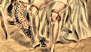 vintage erotic illustration got me hooked, wanna check it out together? 😜