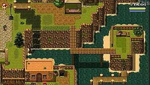 naked beauty teases in the public bath, huge tits on display