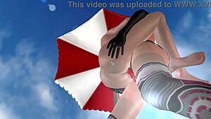 animated 3d cute lesbian girls fuck in lifting position