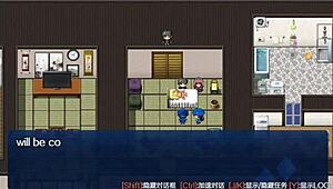 Scathach Cares for Old Man in Small Village Game