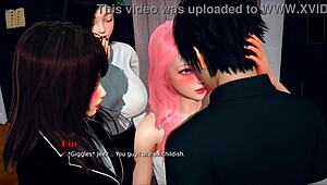 My real desire in Indian anime game hentai