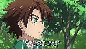 Shinmai Maou no Testament Burst 02 hentai creampie