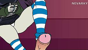 Penniless emo cartoon animation