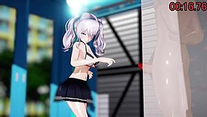 Kashima's Suspicious Part-Time Job Involves Blowjobs and Squirting!