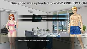 Pretty red haired lady explores zb complex in new hentai game