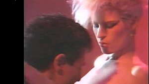 Blonde Legend Lois Ayres Shakes Ass Before Hard Fucking on Stage