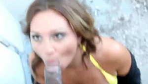 Man, Abella Johnson sucks BBC in broad daylight! 😲