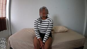 Xiomara comes for casting and ends with face full of cum?