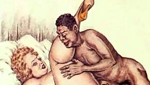 Anyone into vintage erotic art with a spicy anime twist? 😍