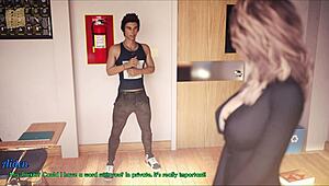 a wife and stepmother in hentai game