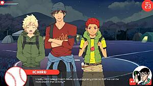 Ichiru leads me through forest and hot springs for steamy Bacchikoi adventure part 3