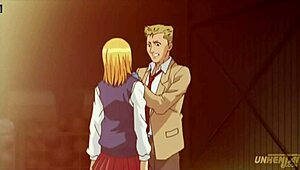 Futanari Student Caught Fucking Teen at College in Uncensored Hentai