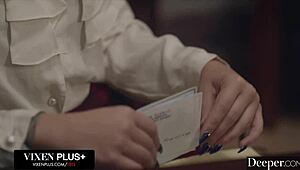 hey, vixenplus ivy lebelle gets a kinky lesson with rimjob. she’s riding and spanking like crazy!