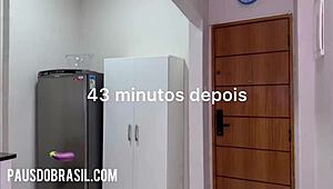 Horny Plumber Blows Big Cock