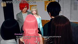 My real desire in Indian anime game hentai