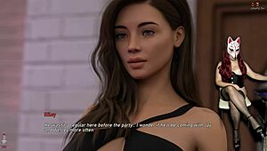 Steps of Debauchery 47 Features Intriguing Pole Dance in Brothel Outdoor Setting