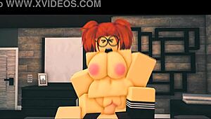 Roblox Porn Nerdy Ginger Slut Fucked In Bedroom