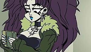 Penniless emo cartoon animation